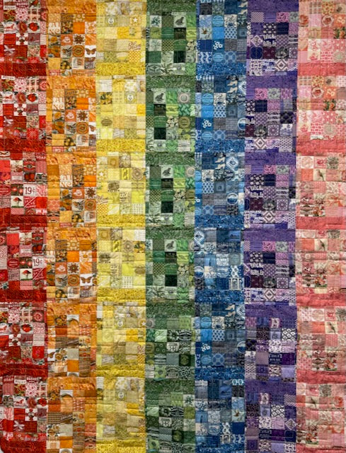WHITE CLOUD Curated in Color 42"x 54"