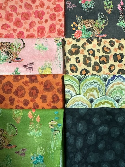 WILD WANDER 8 fat quarters