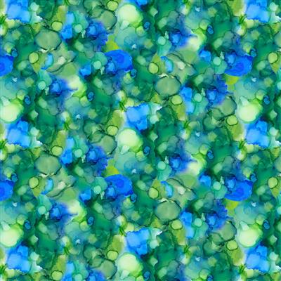 ALCOHOL INKS Drops green - one yards