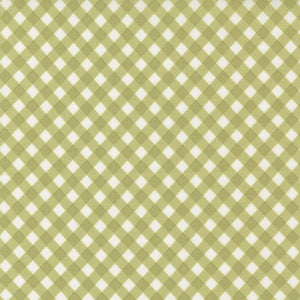 CHRISTMAS STITCHED Chunky Gingham evergreen