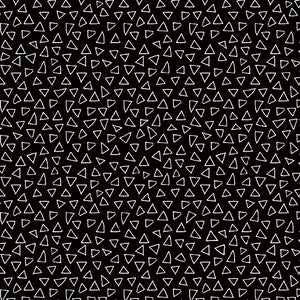 COSMO CATS Floating Triangles black