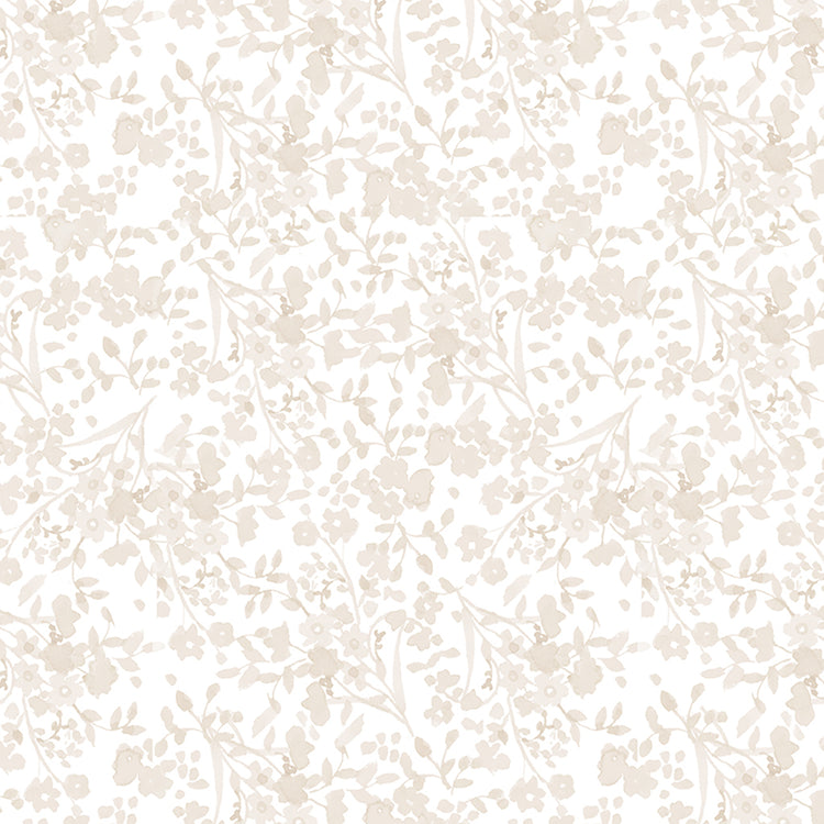 MY HAPPY PLACE Tonal Floral taupe
