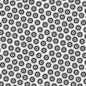 NIGHT & DAY Dotty Buttons white/black