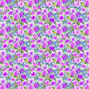 WATERCOLOR BEAUTY Rose purple