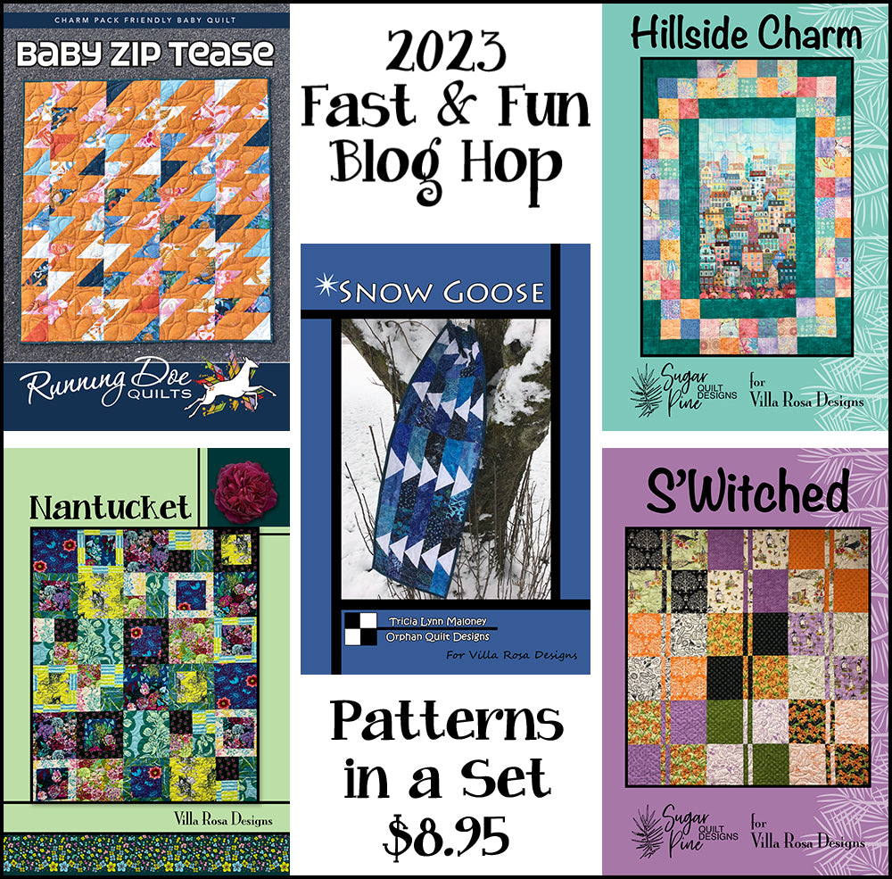 Blog Hop 2023 SET of 5 CARDS – Villa Rosa Designs