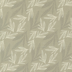 WOODLAND WILDFLOWERS Leaf Lore taupe