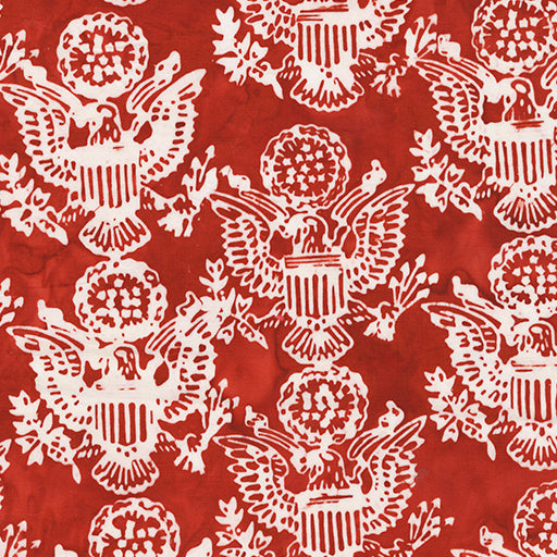 LIBERTY Emblem red - one yards