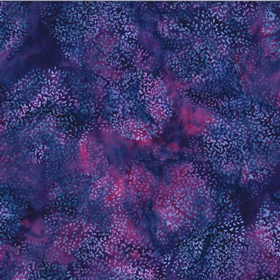 HOFFMAN BALI Petal Circles violet