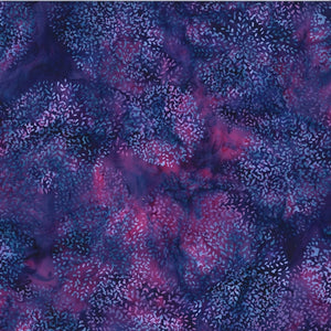 HOFFMAN BALI Petal Circles violet