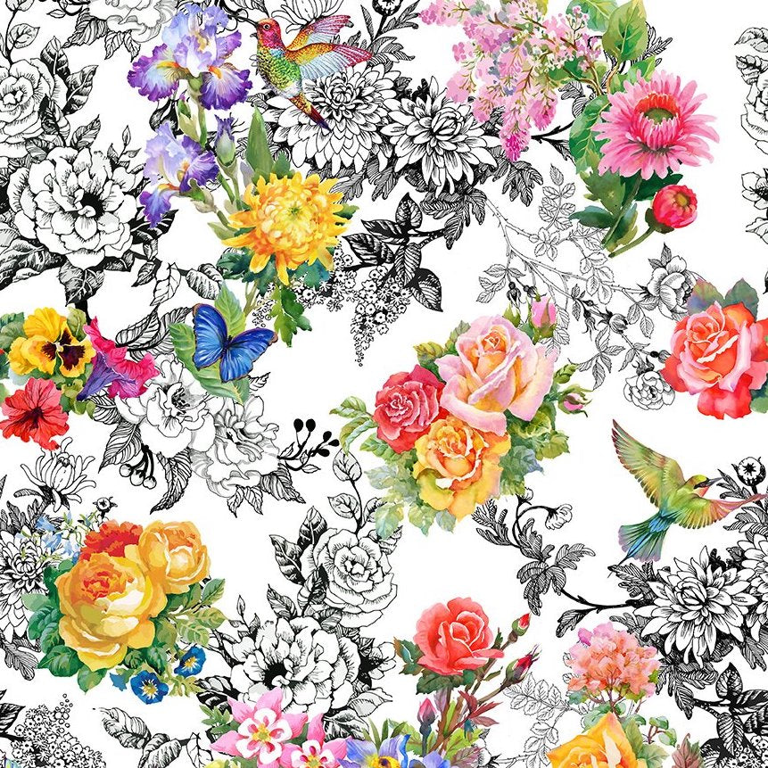 DECOUPAGE Garden Toile