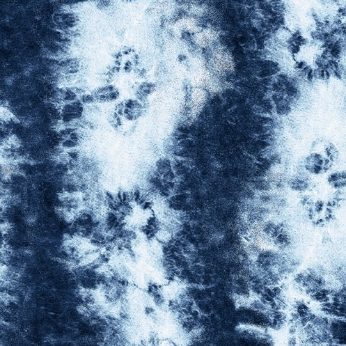 INDIGO DYED Crumpled dark