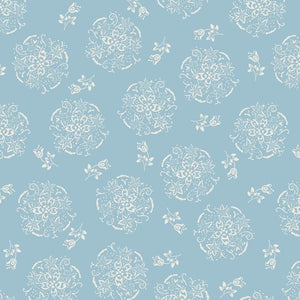 WILLOW Circle Of Flowers powder blue