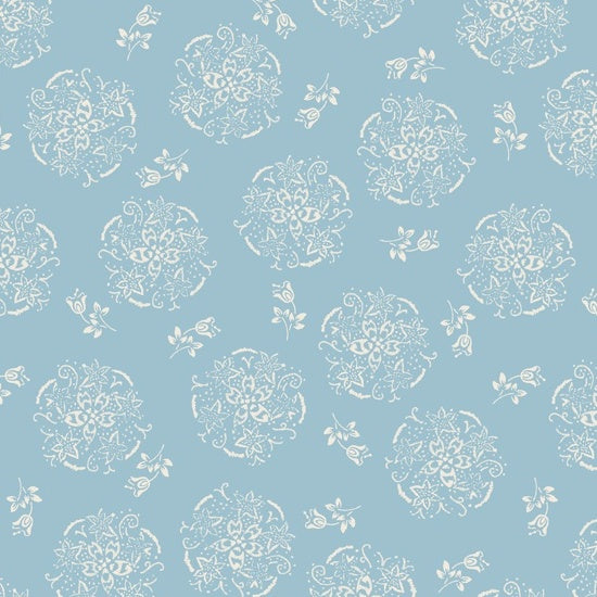 WILLOW Circle Of Flowers powder blue