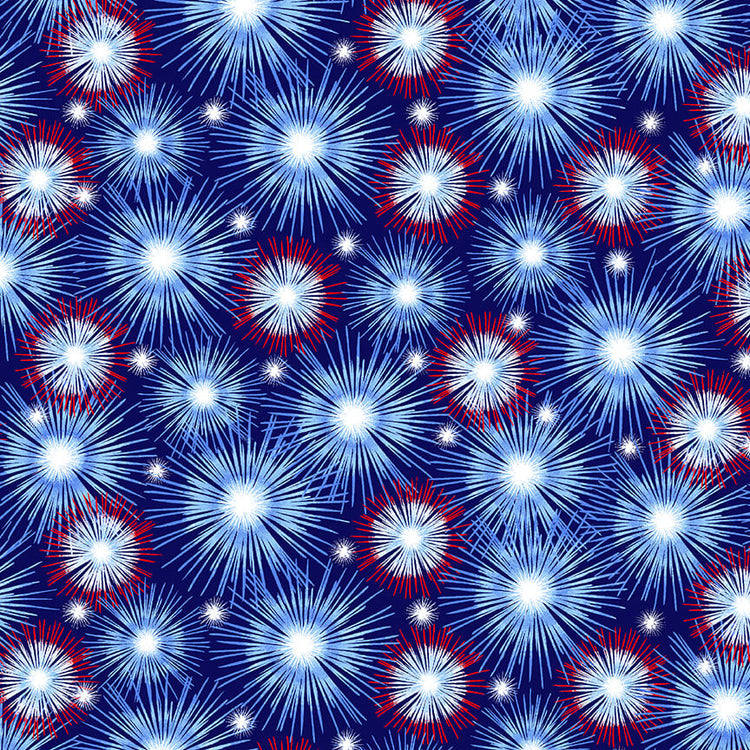 STARS & STRIPES FOREVER Fireworks multi