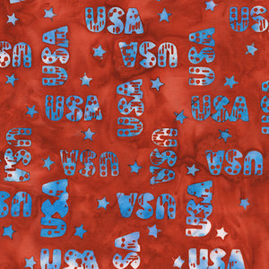 LIBERTY USA red - one yards