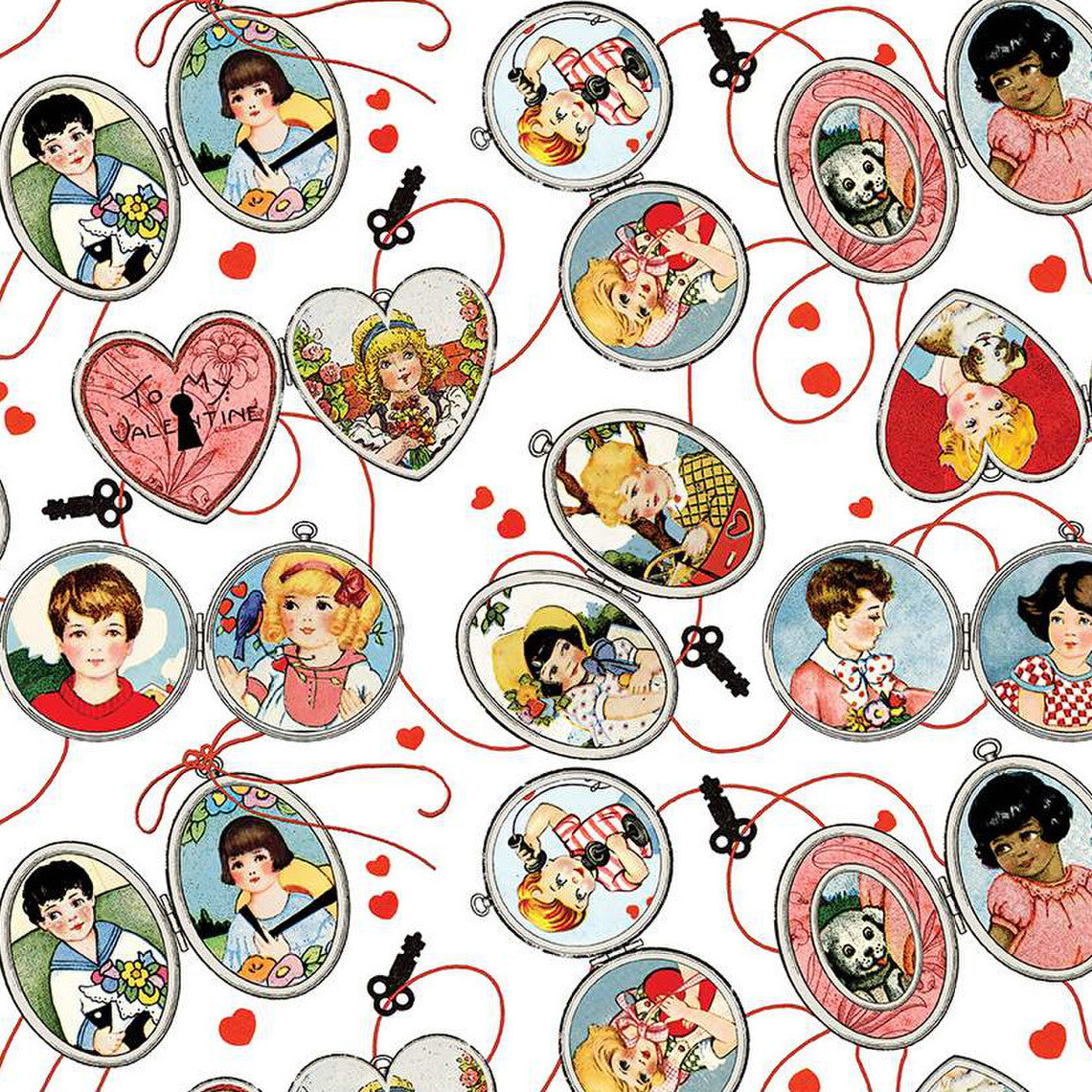 ALL MY HEART Key To My Heart white