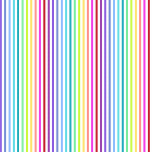 RAINBOW SPRINKLES Rainbow Stripe white