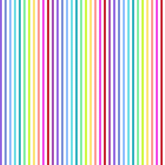 RAINBOW SPRINKLES Rainbow Stripe white