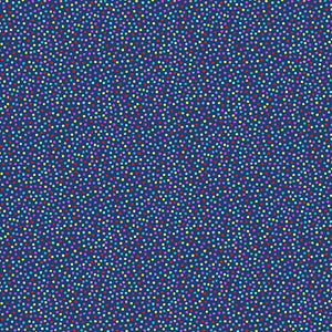 RAINBOW SPRINKLES Rainbow Packed Dots navy