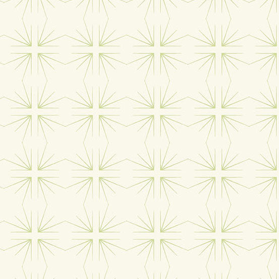 SHADOW AND LIGHT Sunburst chartreuse - 17" remnant