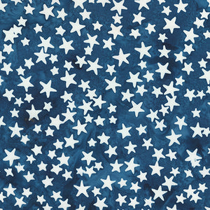 LIBERTY Stars navy - one yards