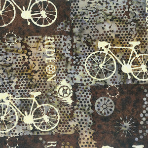 RIDE ON III Bike Collage brown