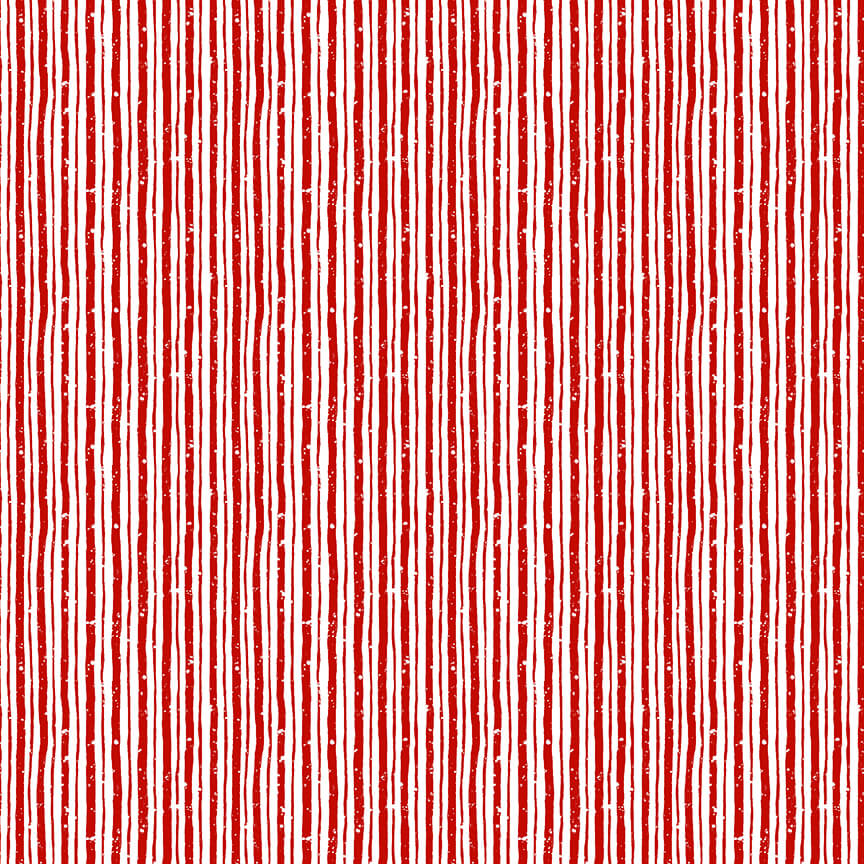 BUNDLE-UP Wonly Stripe white/red