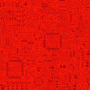 DATA POINT Computer Circuits red