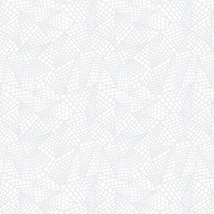 QUILTERS FLOUR IV Geometric Lines white/white