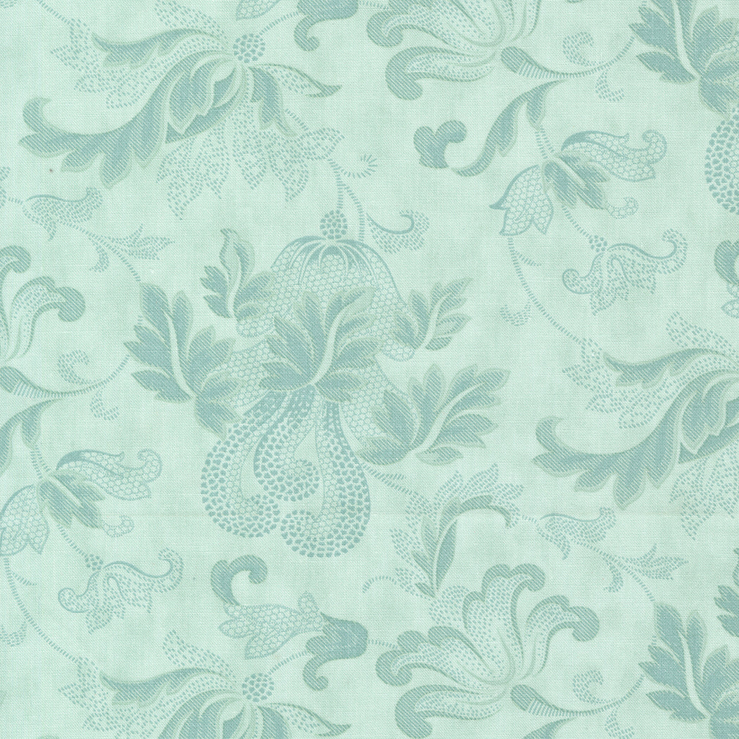 ETCHINGS Friendly Flourish aqua