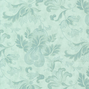 ETCHINGS Friendly Flourish aqua