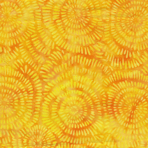 ISLAND BATIK BLENDERS Dandelion daffodil