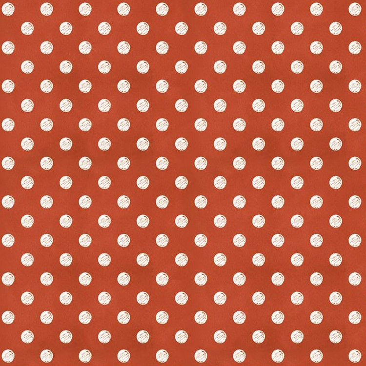 COFFEE CHALK Polka Dots red