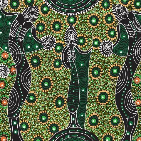 AUSTRALIAN Dancing Spirit green