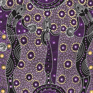 AUSTRALIAN Dancing Spirit purple