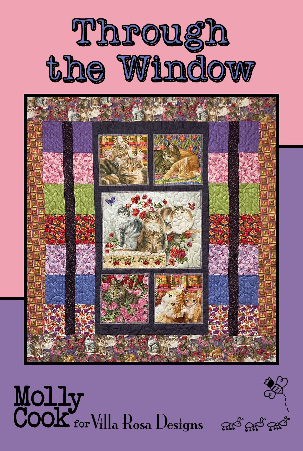 through-the-window-villa-rosa-designs for Free Printable Attic Window Quilt Pattern THROUGH THE WINDOW – Villa Rosa Designs for Free Printable Attic Window Quilt Pattern