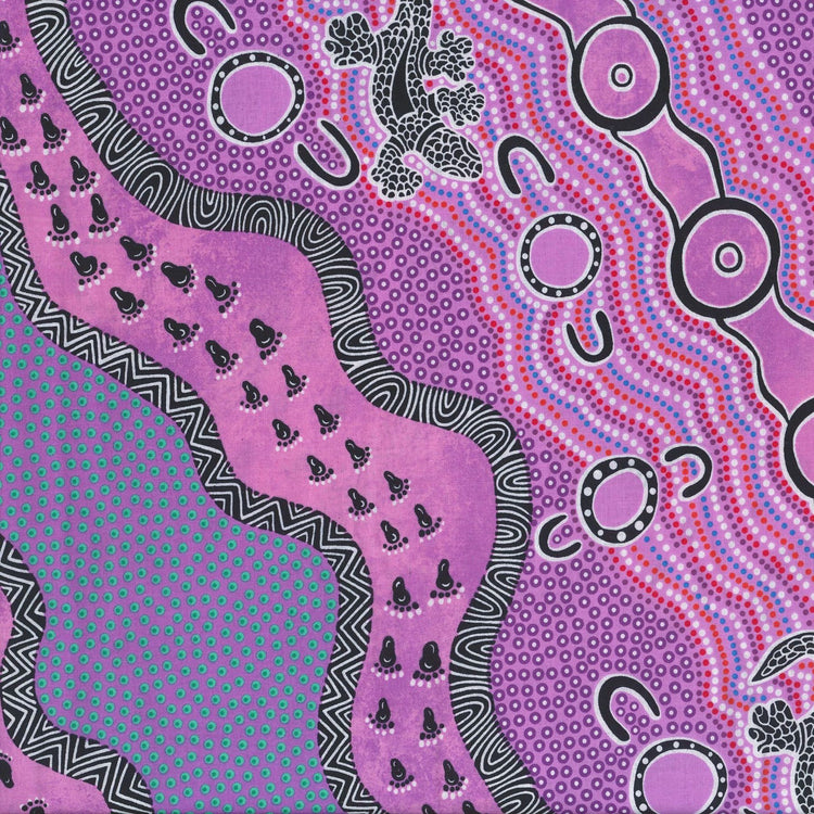 AUSTRALIAN Mulaka Hunting purple