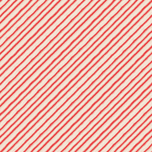 LOVE SANTA Peppermint Stripes red