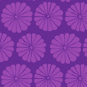 DAMASK FLOWER purple