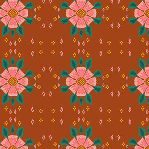 FOLK HEART Eyelet amber