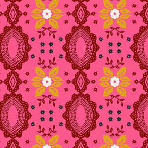 FOLK HEART Flocked coral