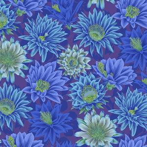 CACTUS FLOWER blue