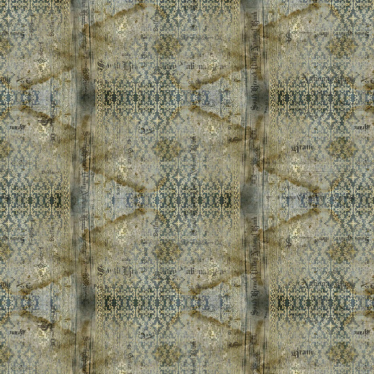 ABANDONED Stained Damask neutral