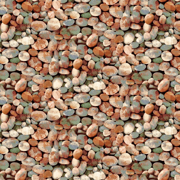 PORTFOLIO OF LANDSCAPES Pebbles clay/moss