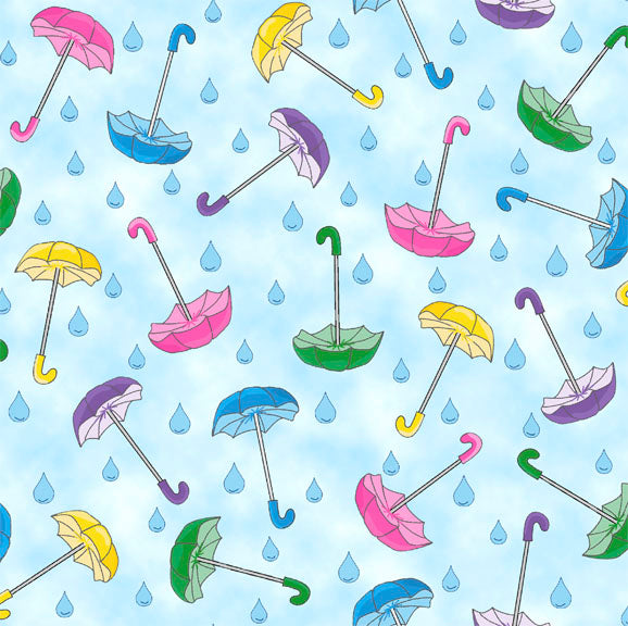 SPRING SHOWERS Umbrella Toss B