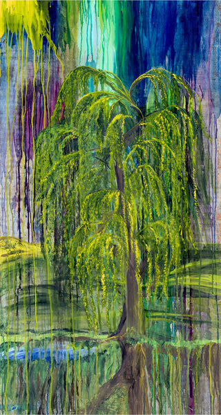 ZEN GARDEN Willow Panel 24