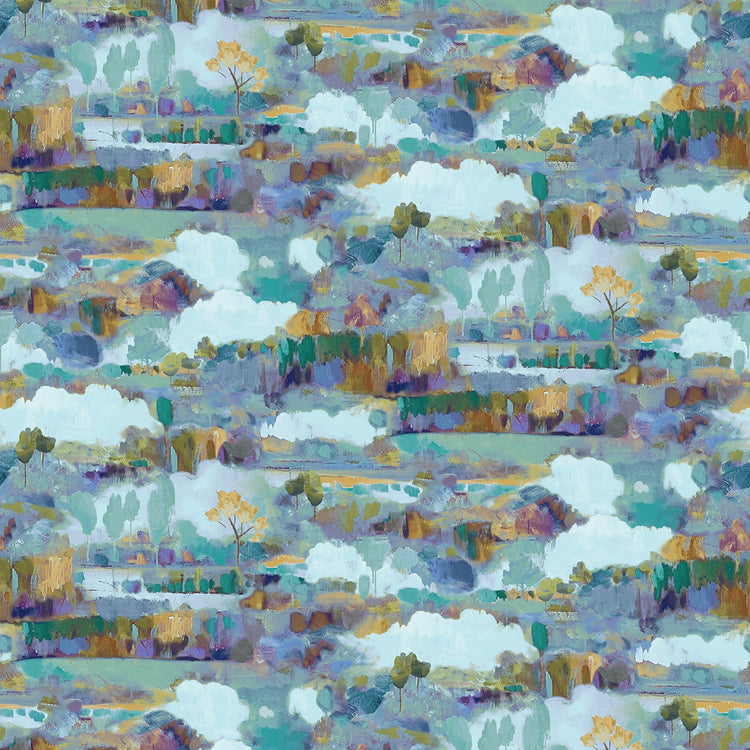 PORTFOLIO OF LANDSCAPES Lake Forest Texture blue