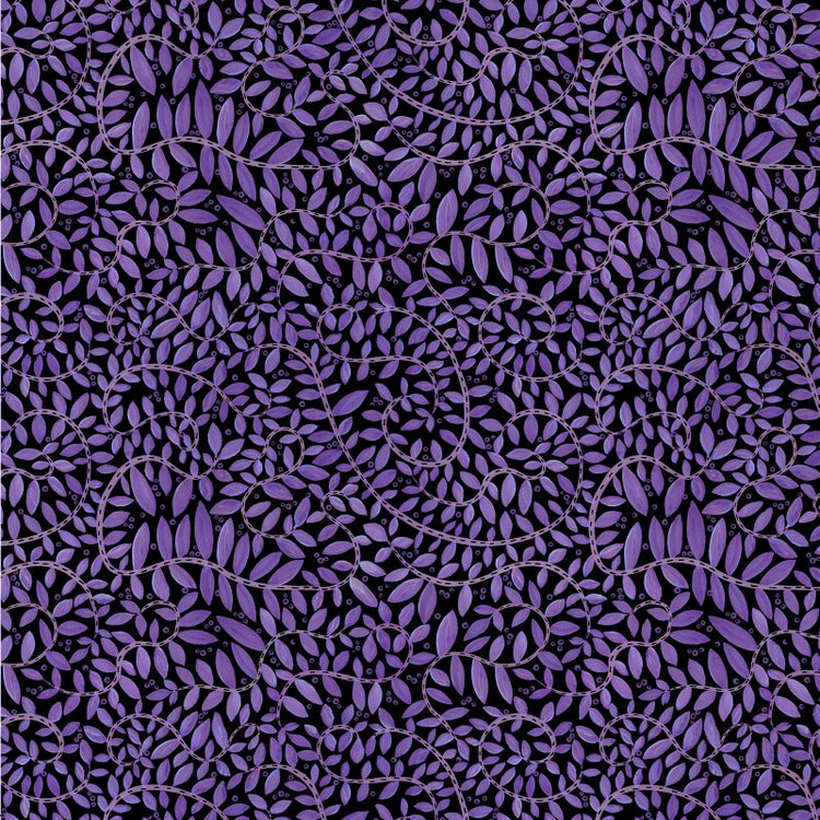 FOLKSCAPES Fantasy Fern purple/black