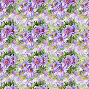 DECOUPAGE Daisies lavender