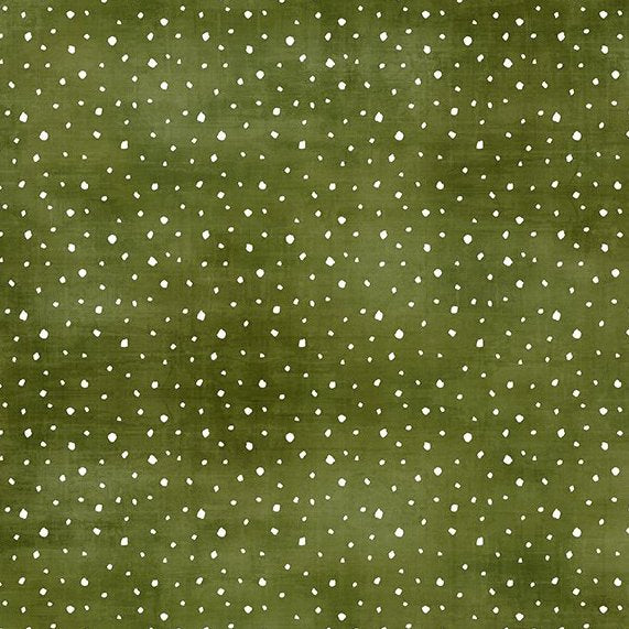 CHRISTMAS CATS Large Flakes green